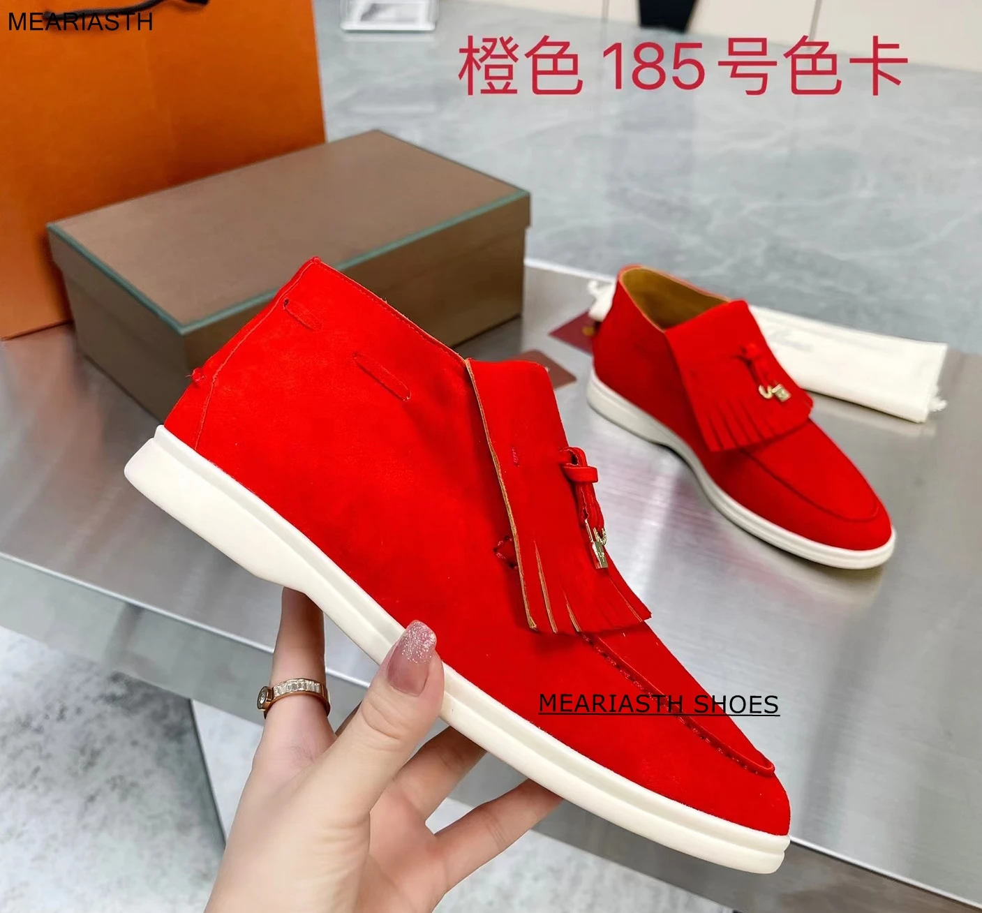 

Designer Women Shoes ankel Boots Tassel Luxury Trainers Winter Slip-on Casual Brand Snow Spring Flats Shoes Size Boots Woman