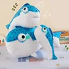 MINISO Egg Party Fantasy Figurines Salted Fish Stick Doll Plush Toy Long Pillow Cute Comfortable Soft Brithday Gift for Friend 1