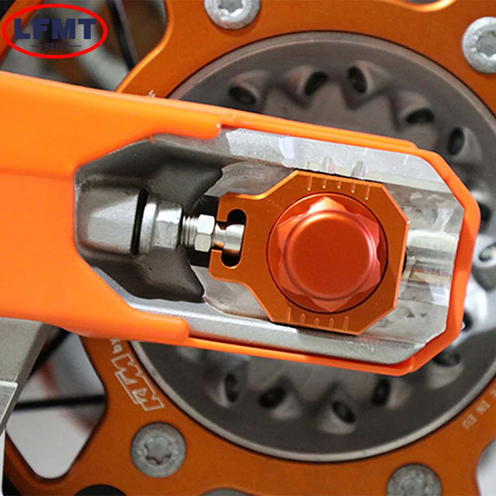 Motorrad CNC Vorne Hinten Rad Lock Achse Mutter Für KTM SXF/XC/XCF/EXC/EXCF/XCW/TPI/SD/6D 125-500 Für GasGas EXF/ECF/MCF 250-450 – Detail 1
