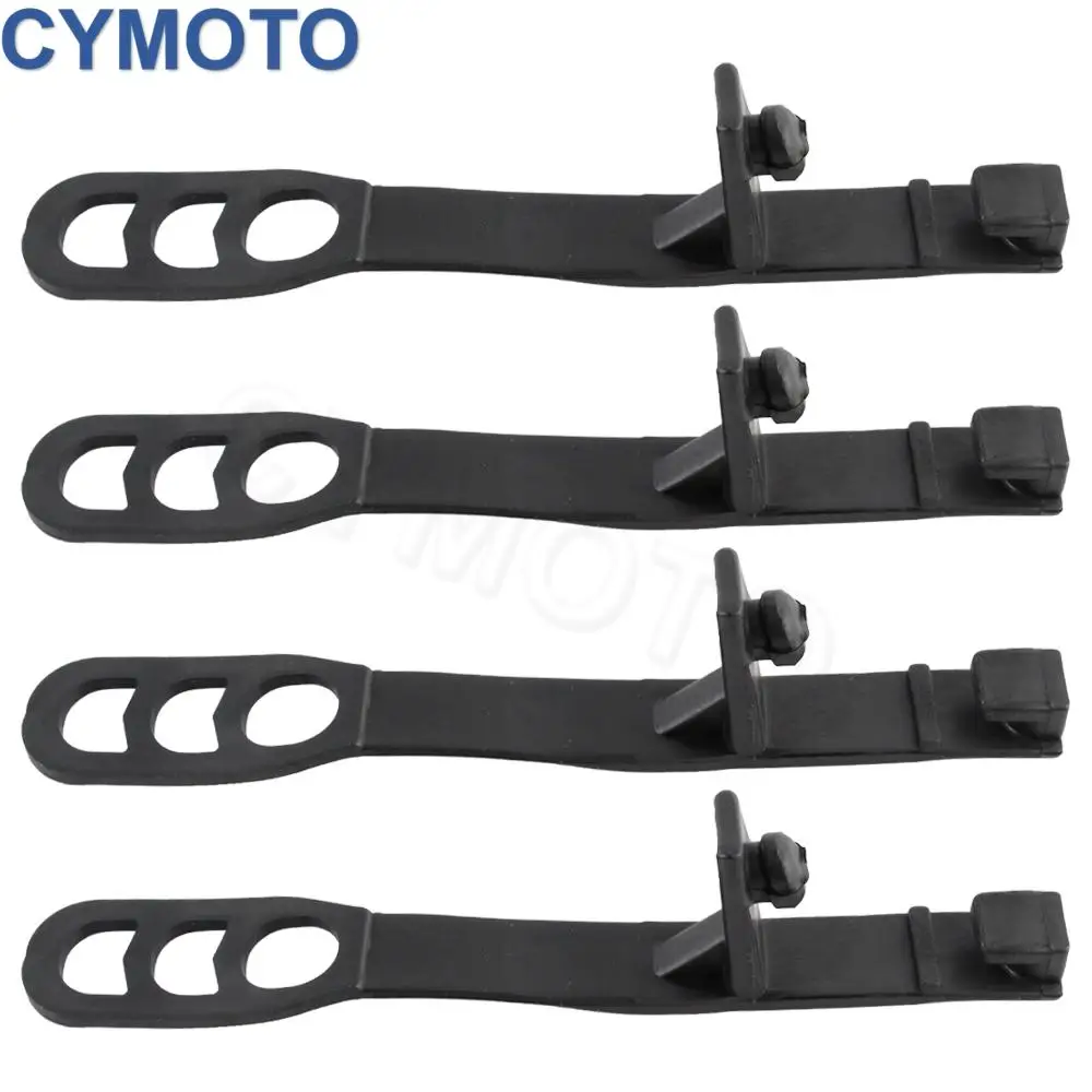 Correas de goma para faros de motocicleta, todoterreno, universales, todas las motocicletas deportivas duales, motos de 