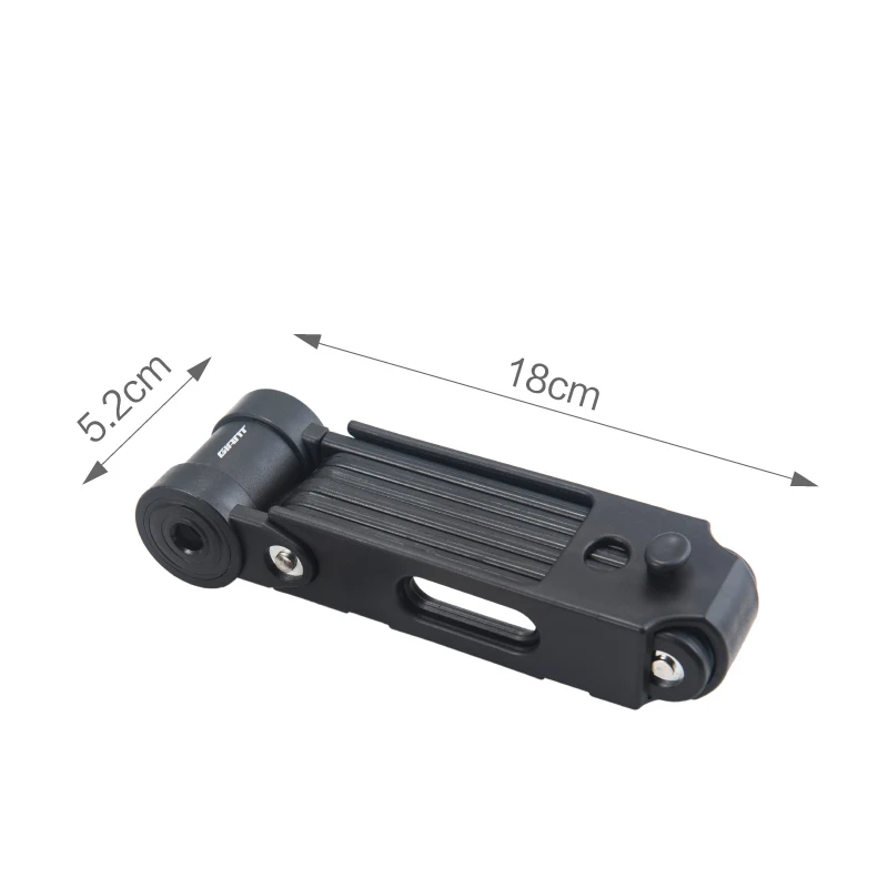 (GIANT)GLF-0 six section folding lock mountain bike anti-theft car lock storage portable bicycle accessories alloy steel
