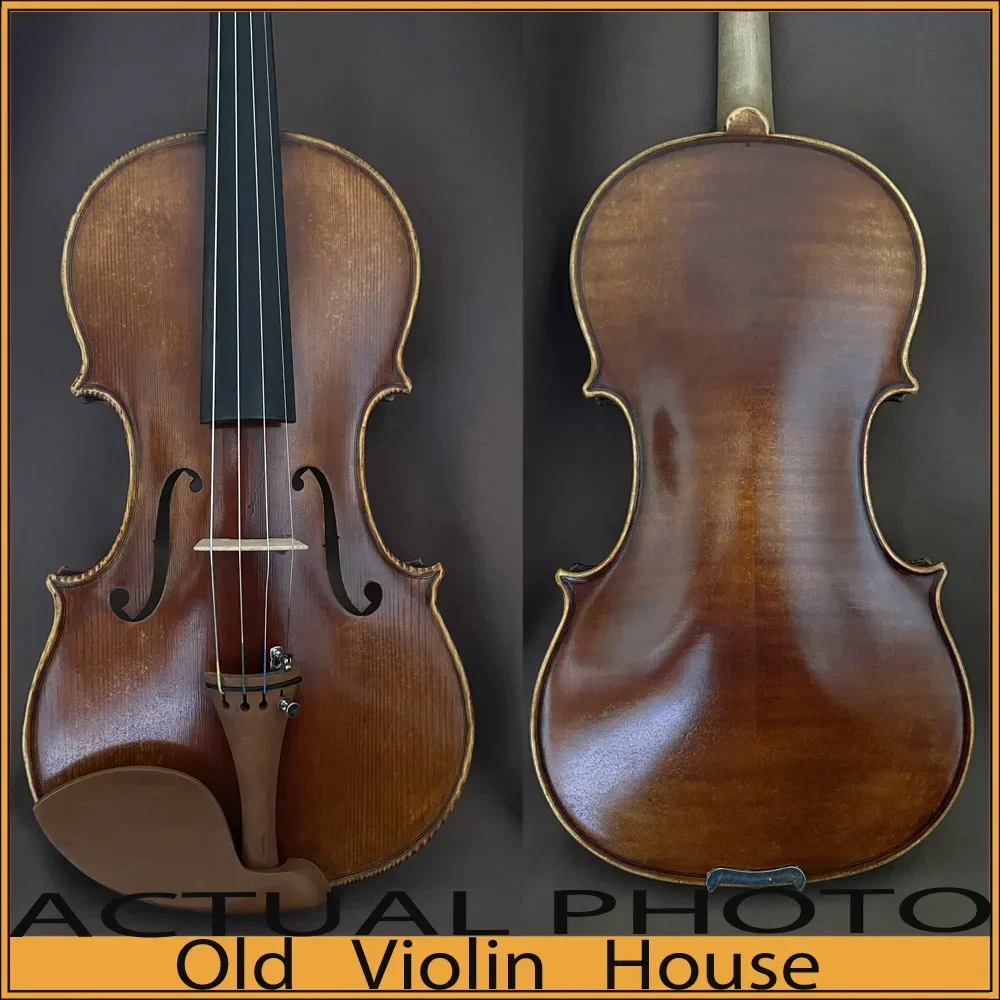 Copy 19Th Century French Violin Oil Varnish Warm Tone Free Violin Case Bow and Rosin NO.1431