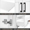 24.5" Bathroom Vanity with Ceramic Basin, Undermount Vanity Sink Cabinet with 2 Doors and 1 Drawer, Bathroom Storage Cabinet 4