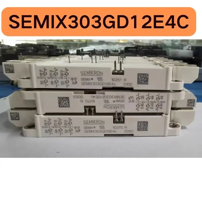 

Second hand IGBT module SEMIX303GD12E4C tested OK