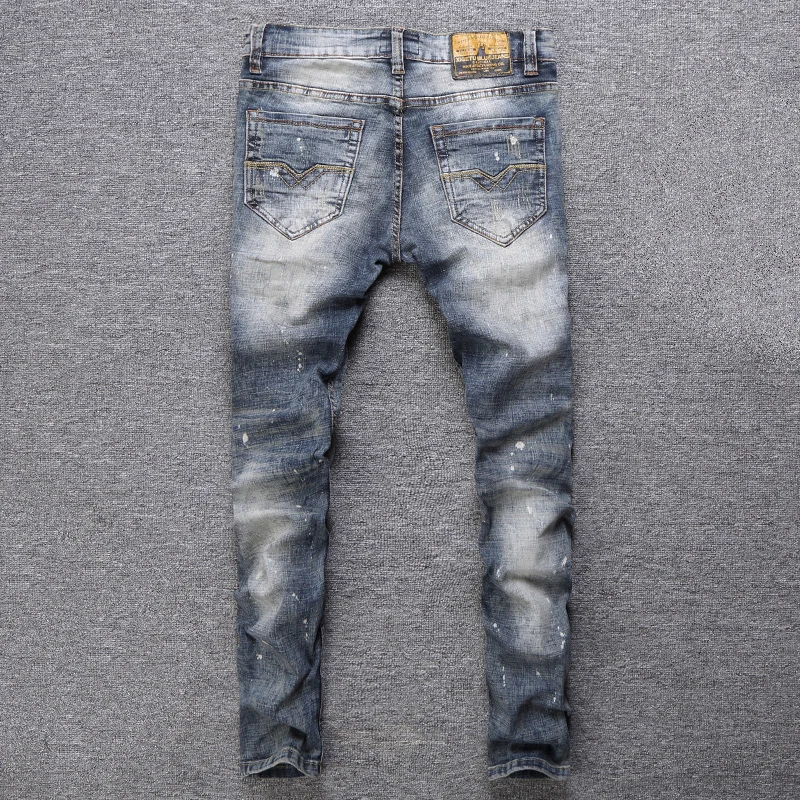 Рисунок 2 - Уличные модные мужские джинсы высокого