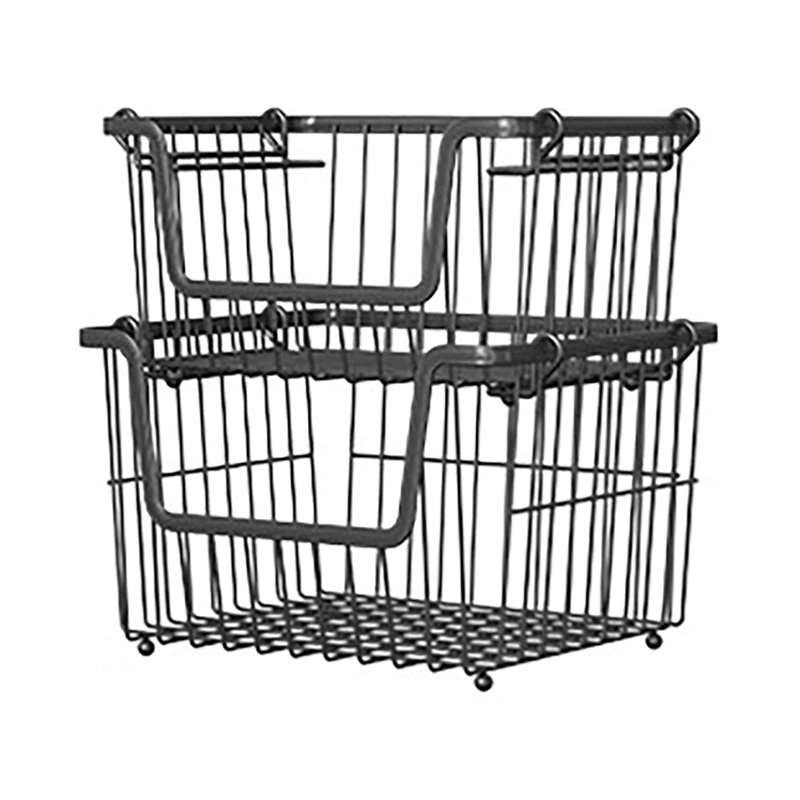 Onion Rack Storage Baskets Vegetable Rack Kitchen Fruit Basket Rack