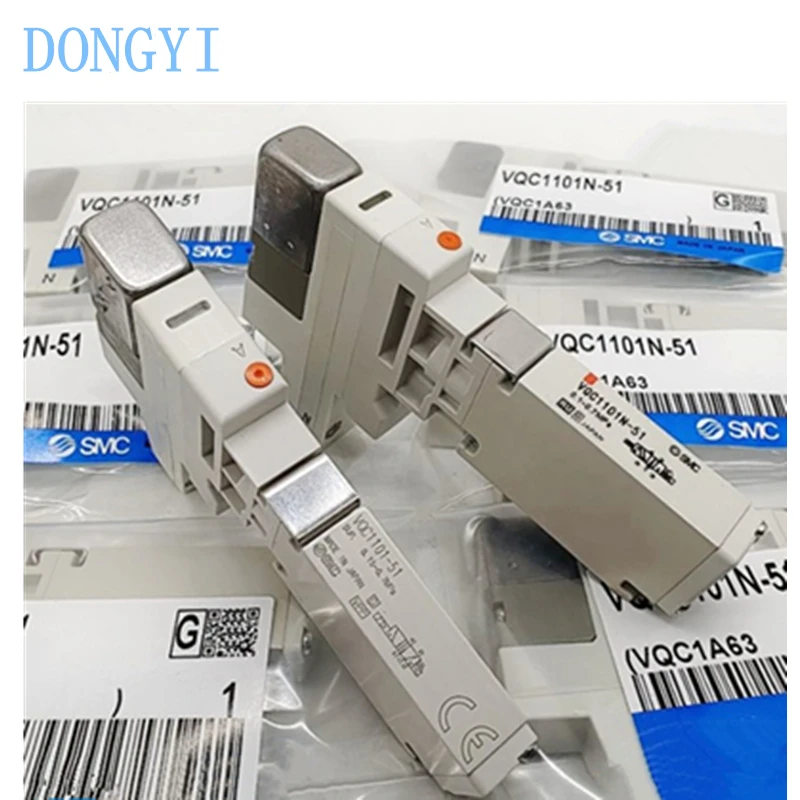 Válvula de Solenóide 5-port Vqc1000 Vqc2000 Vqc1101 Vqc1201 Vqc1200 Vqc1101n Vqc1201n Vqc1a01n Vqc2200n Vqc2400n Vqc220151-5