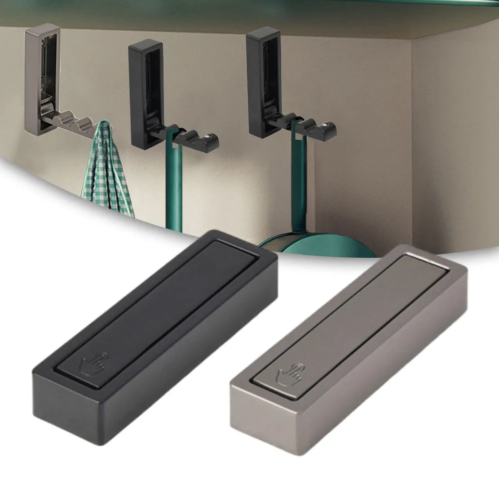 Clothing Hook Hooks Any Other Room Aluminum Alloy Easy Installation Space-saving Design Wall Hooks Wall-mounted