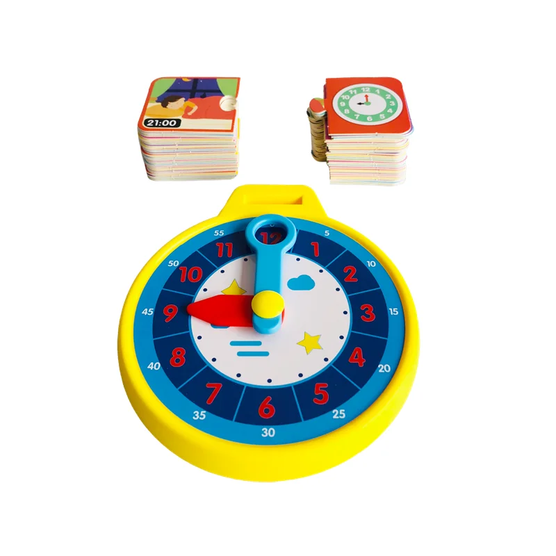 Рисунок 4 - Обучающие временные флэш-карты с часами для детей