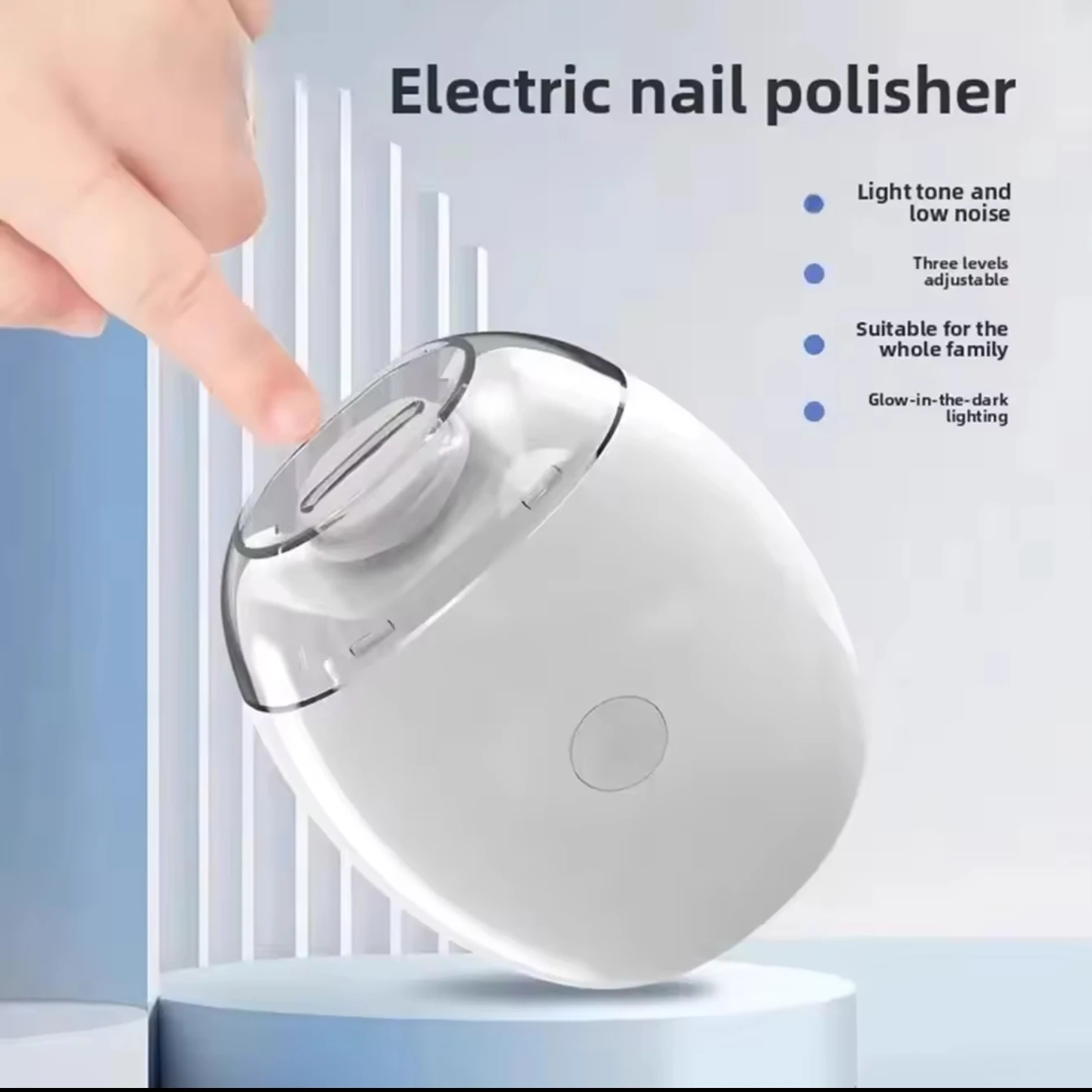 Electric Nail Clippers and File for Newborns and Toddlers Automatic Nail File and File Nail Supplies