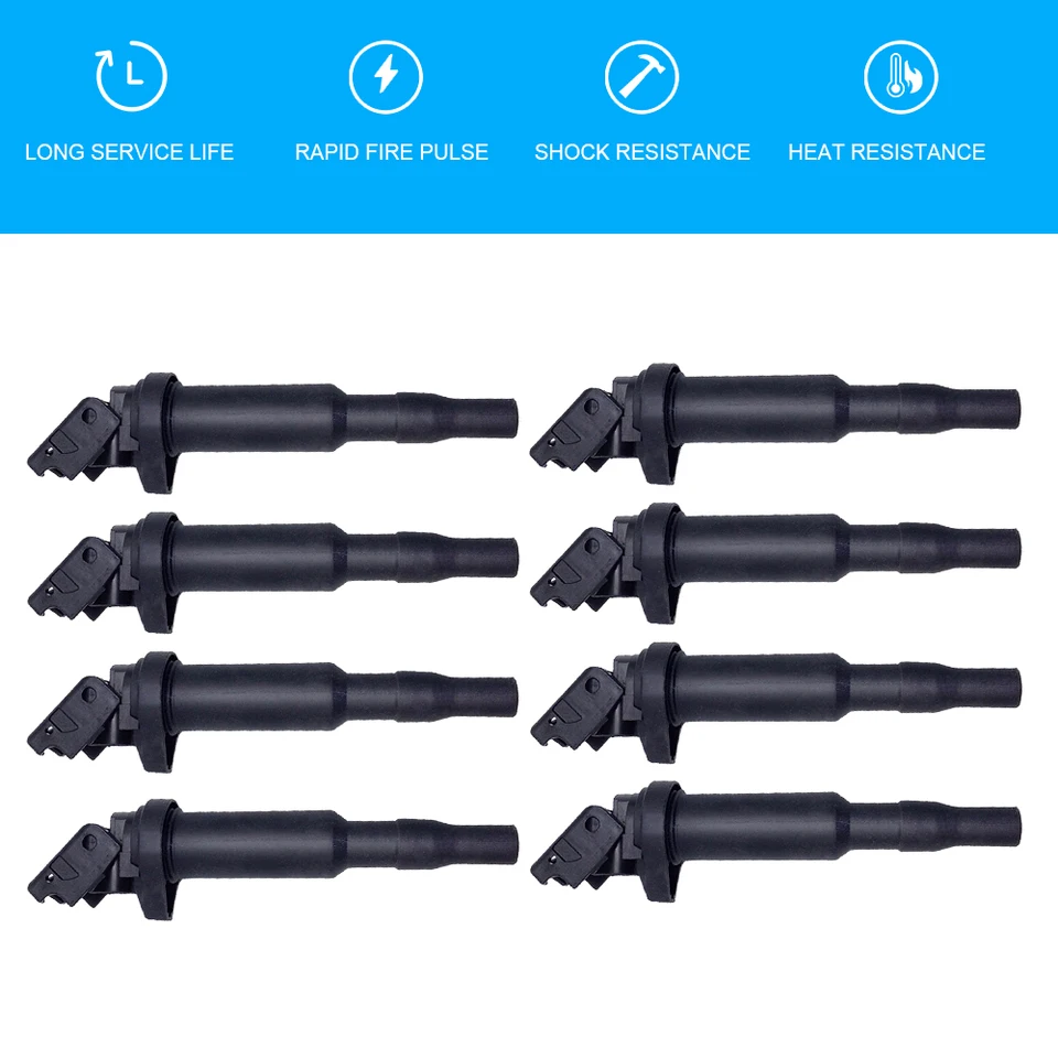 Bobine Allumages Bobine D'allumage OEM 12138657273 12137594937 12137562744 Pour BMW 1 3 5 7 X3 X5 X6 Z3 Z4 325i 328i 525i 530i 330i 650i Pièces De Voiture(1 PC
