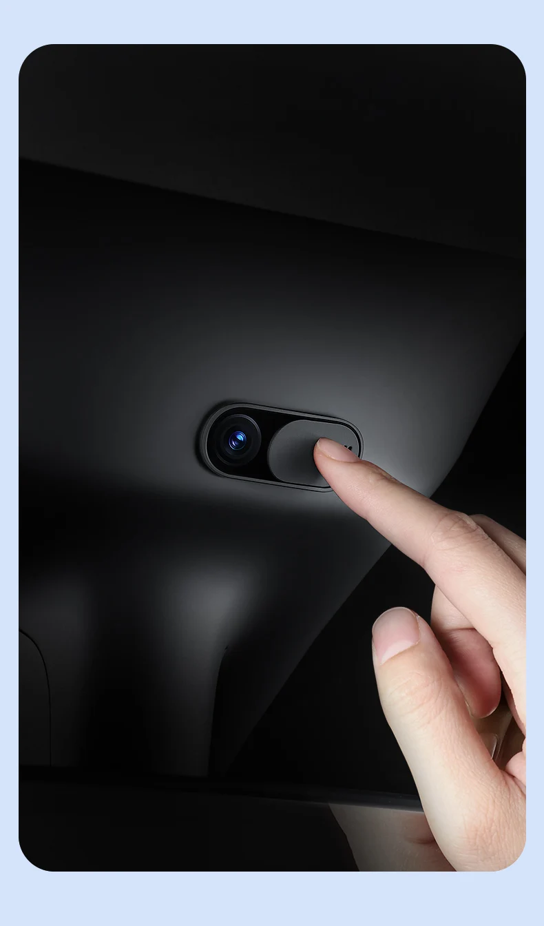 YZ Für Tesla Modell 3Y Highland Juniper Kamera Abdeckung für Tesla Auto Monitor Ultra-Dünne Webcam Aufkleber Innen zubehör – Detail 6