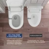 Smart Toilet , Smart Toilet with Bidet Built in, Voice Control, B AUTO Dual Flush,Tankless Toilet with Warm Air Dryer 4