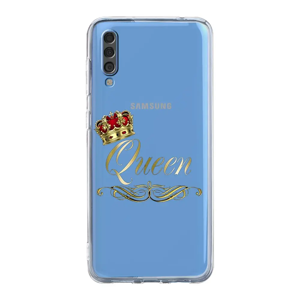 Couple Style Crown King and Queen Phone Case
