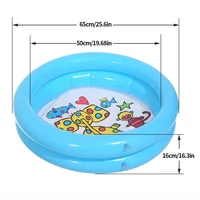 Garden Round Inflatable Baby Swimming Pool Portable Little Pump Pool Kiddie Paddling Pool Indoor Outdoor Water Games Play Center 3