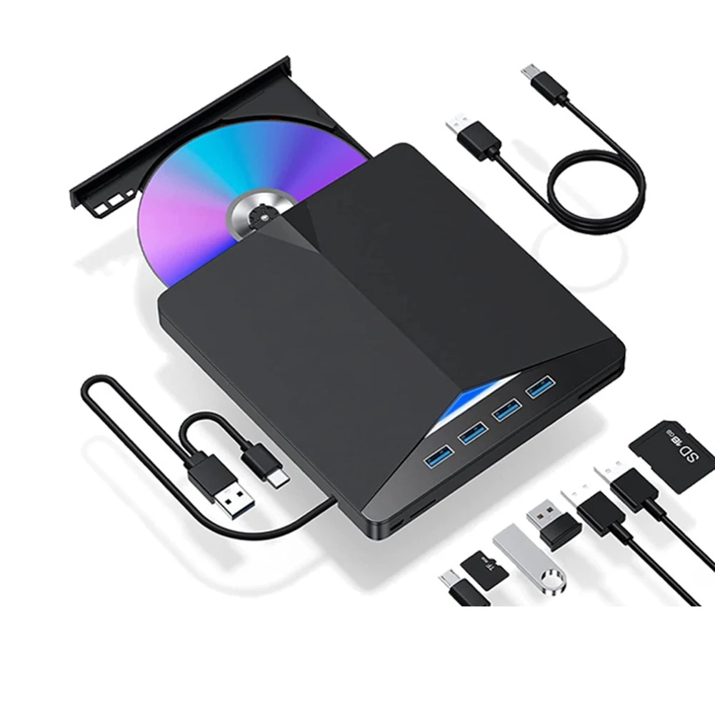  CD DVD ̺ USB 3.0 Ʈ ޴   , SD TF Ʈ DVD RW CD  ,  Ƽ ̺