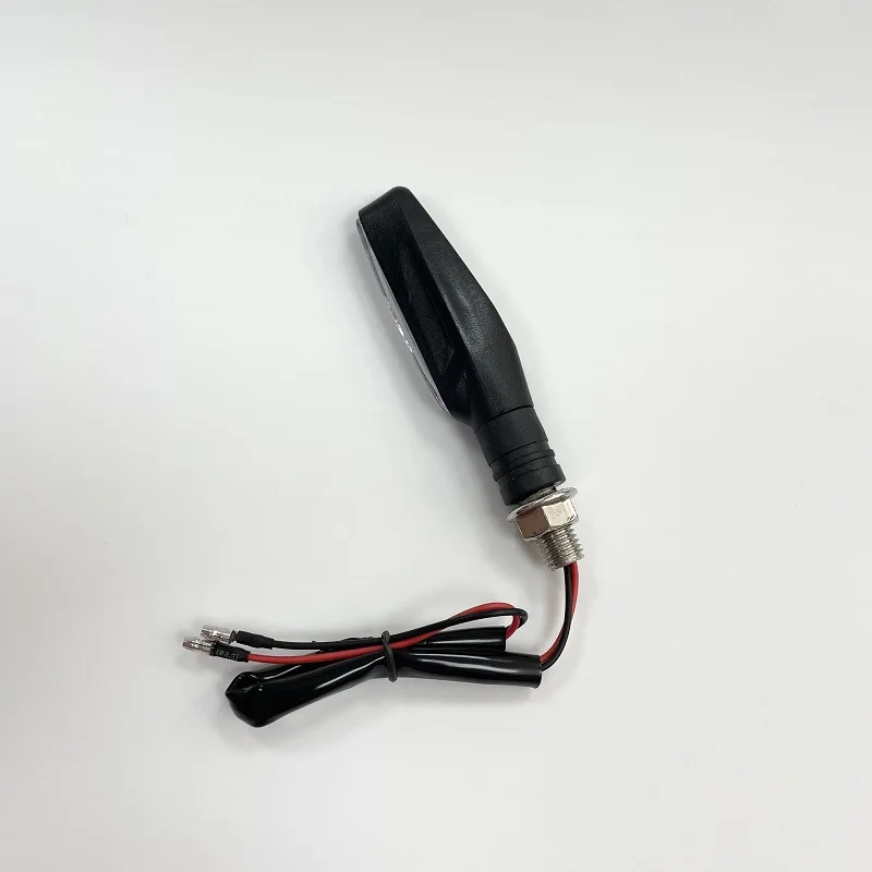2PCS Motorcycle Turn Signal Lights Universal LED Motorcycle Turn Signal Light 12v IP68 Waterproof Amber Flasher Indicator Blinker Rear Lights Lamp Accessories