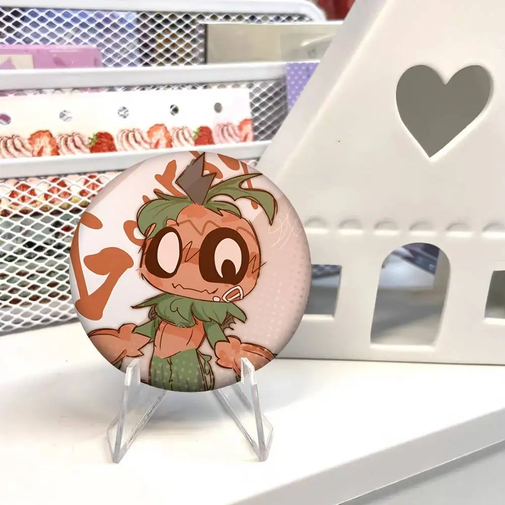 Horror Game Pumpkin Badge Creative Brooch & Lapel Pin Accessory