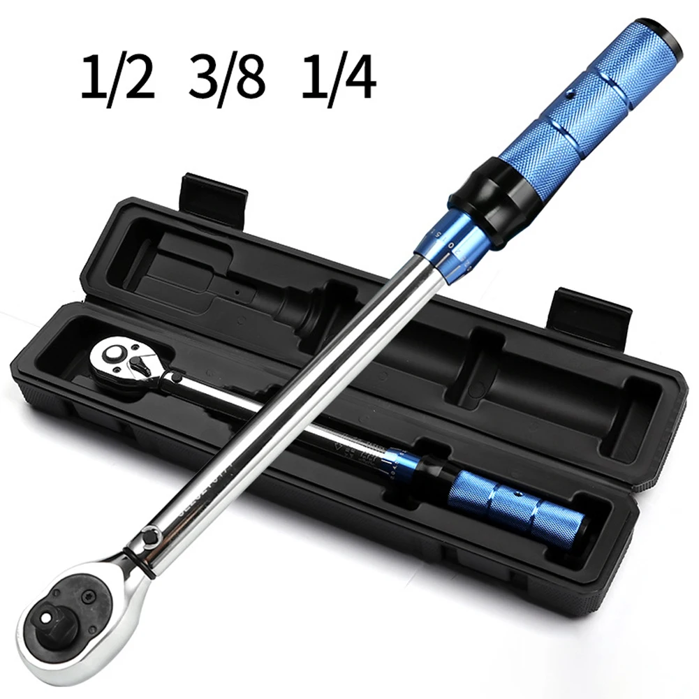 

1/2 Inch Drive 20~210Nm Preset Adjustable Auto Repairs Torque Wrench Chrome Vanadium Steel High Precisions Torque Wrench tools