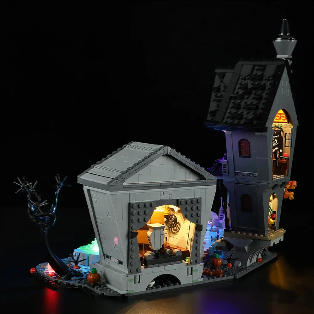 Led Lighting Kit For 21351 Tim Burton's The Nightmare Before Christmas Not Include Building Blocks (Only Lighting Set) 3