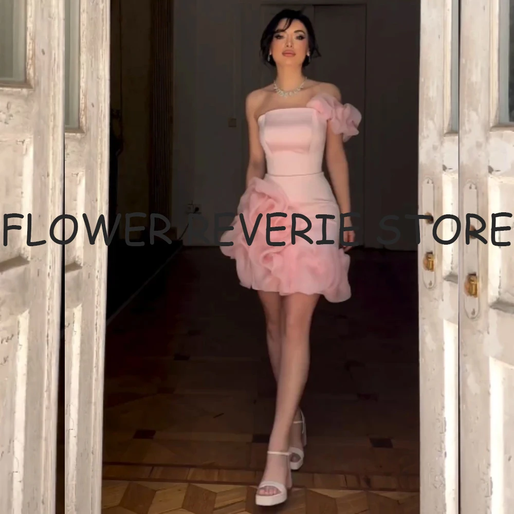 Classic Exquisite Fashion Jersey Applique Column Strapless Short Dresses Cocktail Dresses Sexy Modern Style