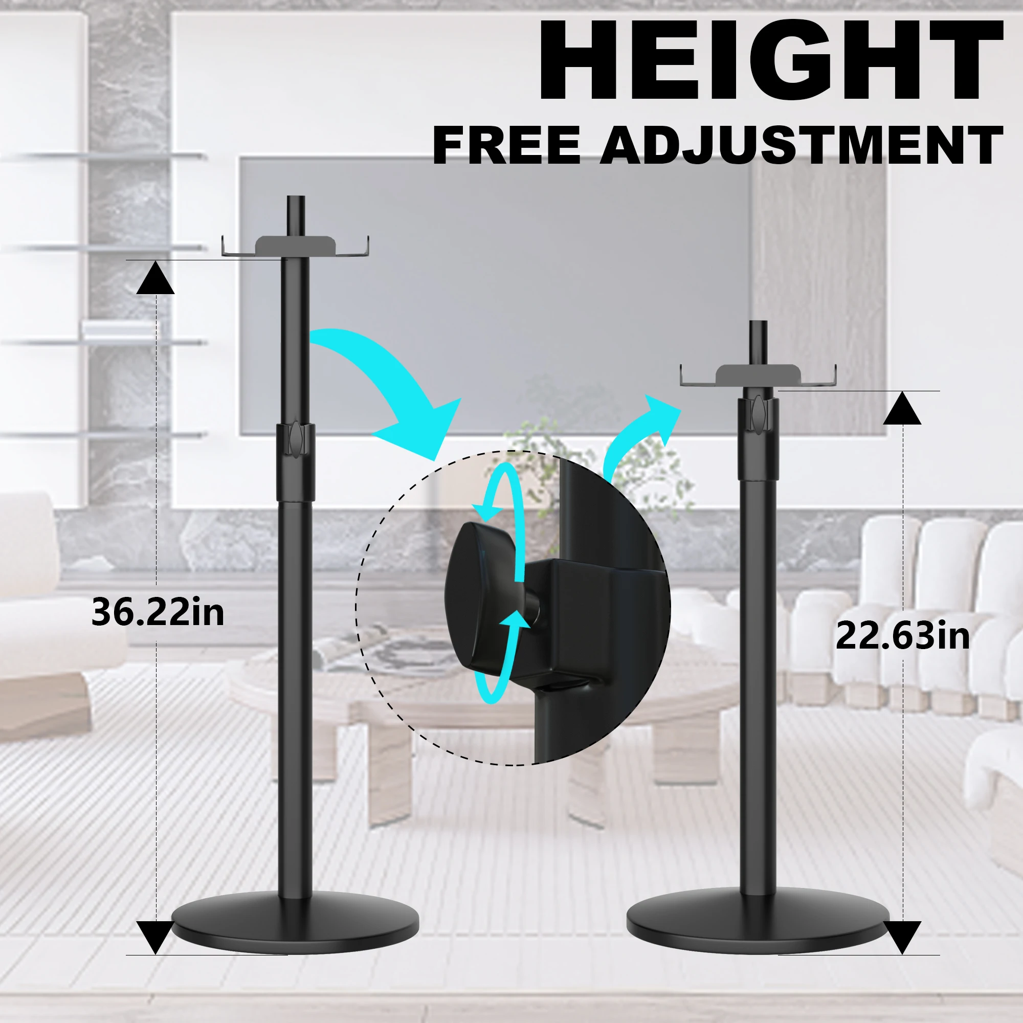Floor standing speaker stand For Bose S1 Pro/Bose S1 Pro