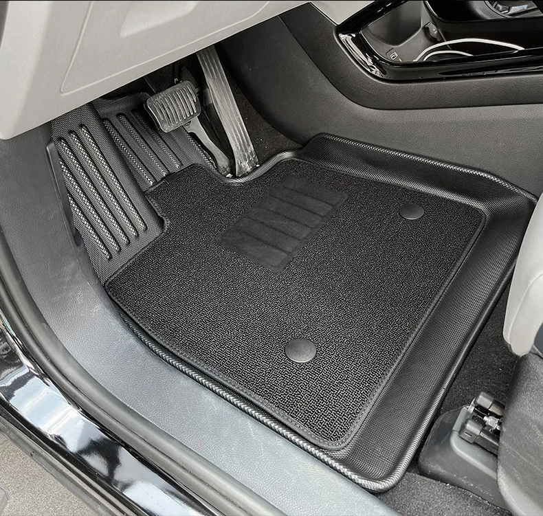 2015-2022 포드 F150 용 TPE 바닥 매트, 앞줄 또는 설치 LTD 버전, 맞춤형 자동차 인테리어 액세서리, 2 인용
