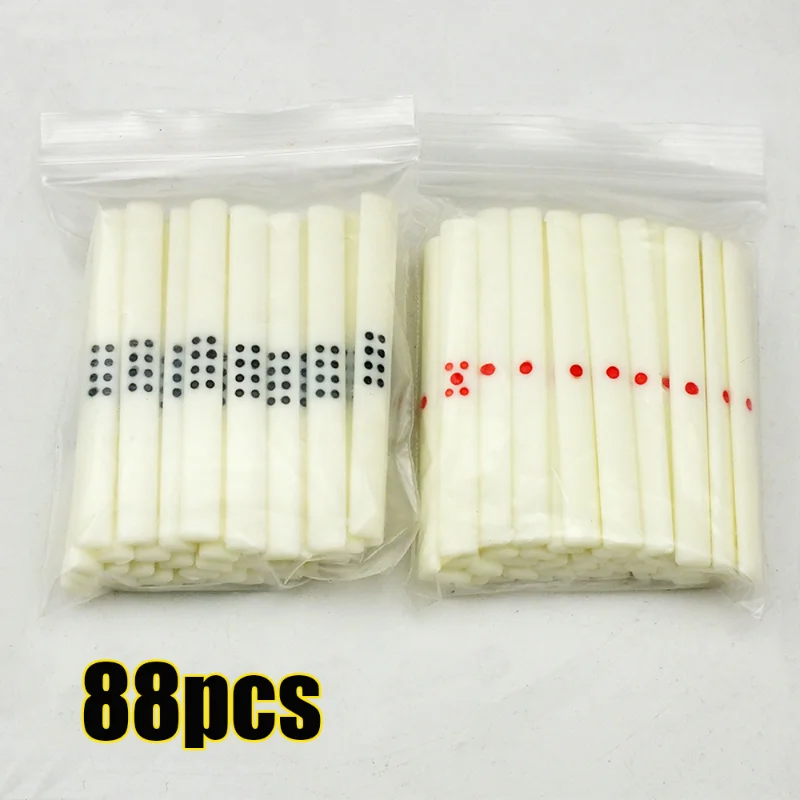 Mahjong Chips Foreign Trade New Japanese Mahjong Mahjong Imitation Bone Chips Bar for A Set of 88 Wind Zhuang Dice mahjong chips