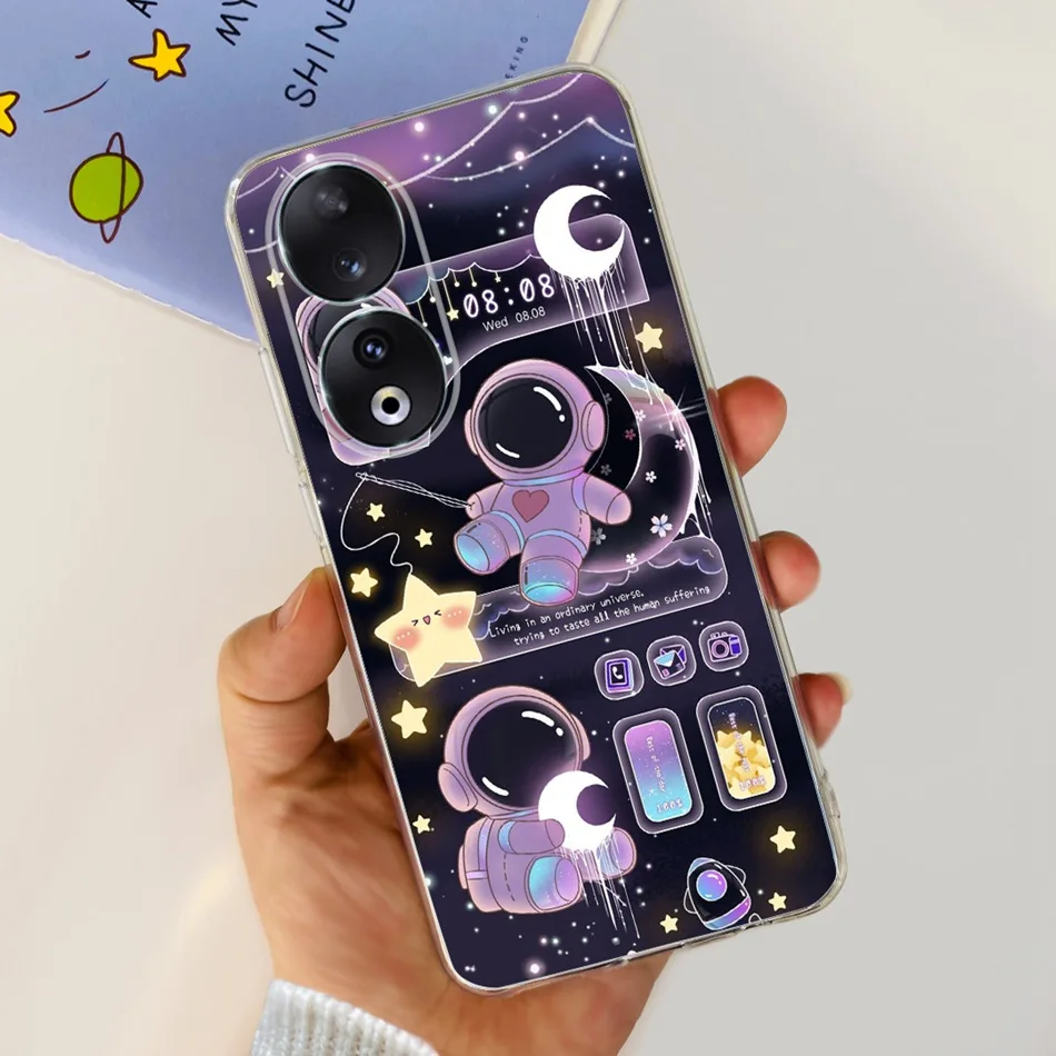 Elegant Flower Butterfly Pattern Soft Silicone TPU Phone Case