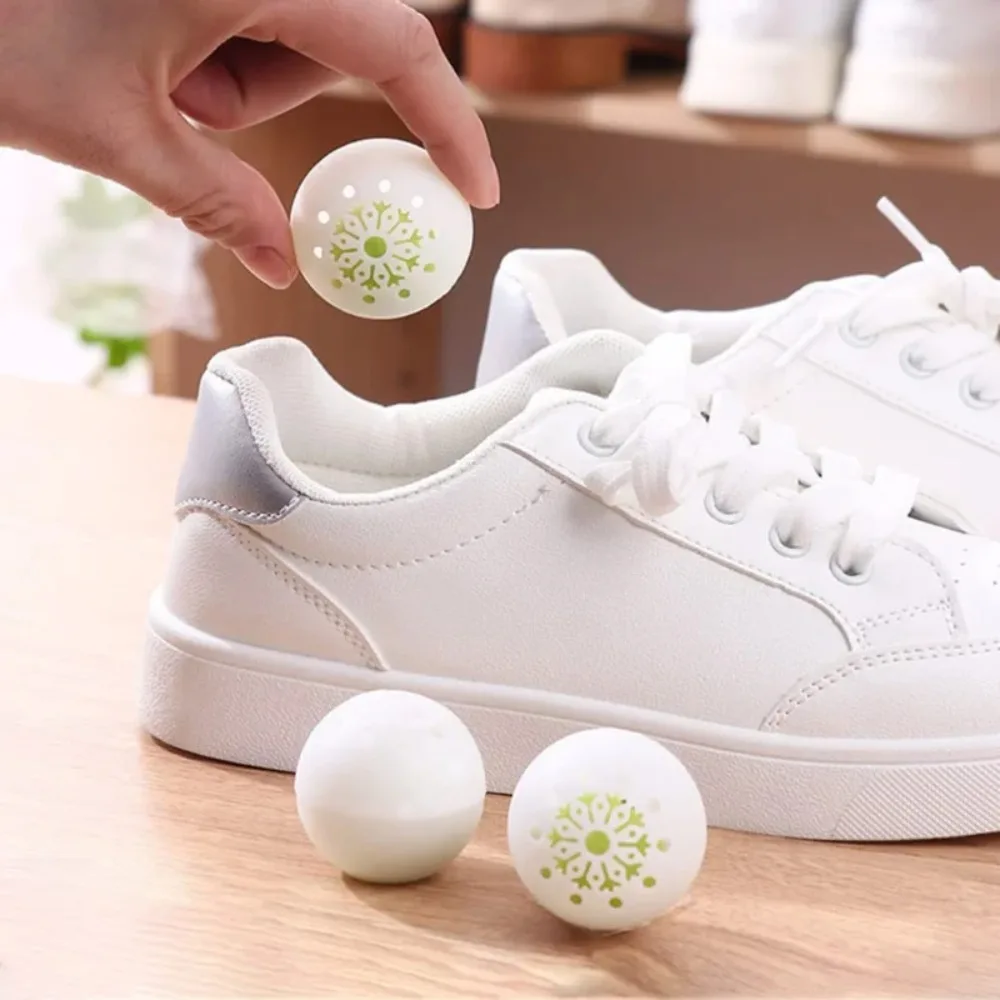6pcsPCS Deodorizer Freshener Ball Shoe Clothes Deodorant Fragrance Essential Foot Care Scent Ball Closet Wardrobe Fresh Supplies