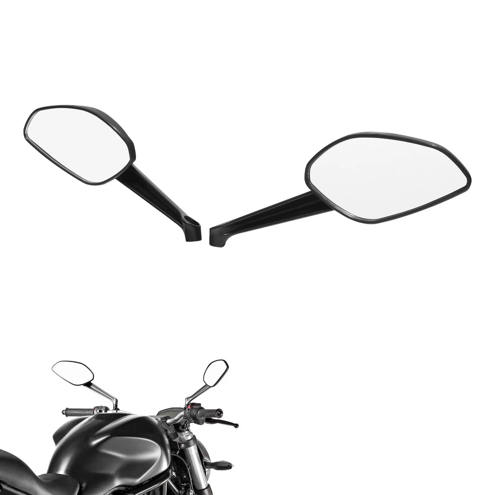 

Мотоциклетное левое и правое зеркало заднего вида для Ducati Monster 821 Dark 1200 S, карбоновый демон 2014 2015