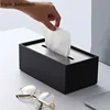 Light Luxury Resin Tissue Boxs Living Room Bedroom Desktop Tissue Holder Bathroom Draw Paper Storage Box Household Accessories 2