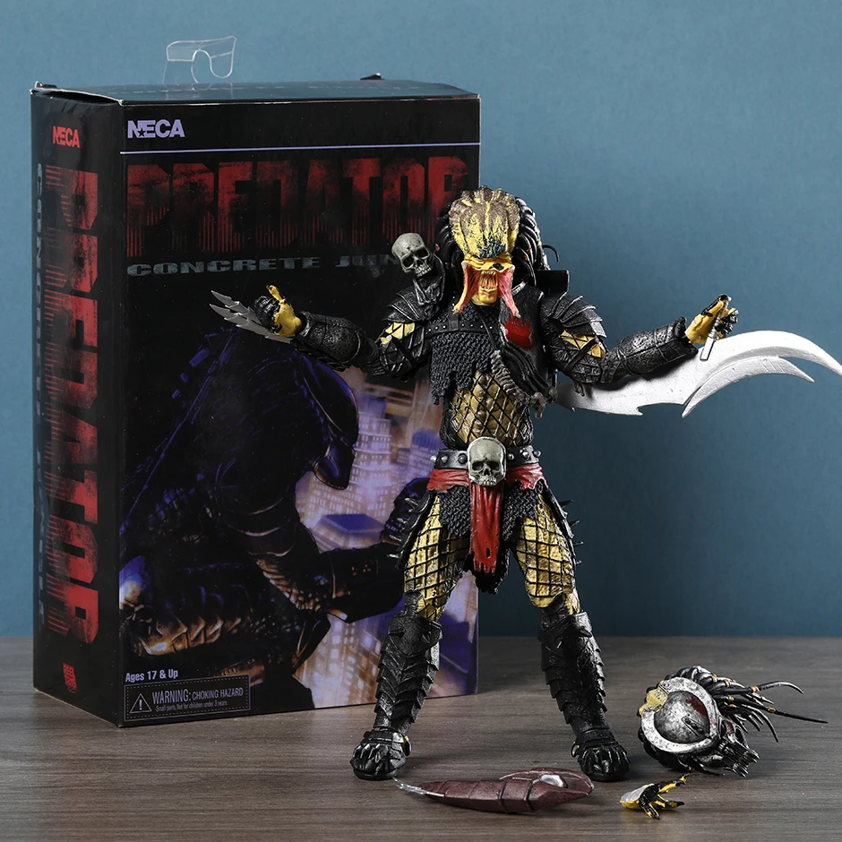 NECA Predator Concrete Jungle Ultimate Scarface Action Figure