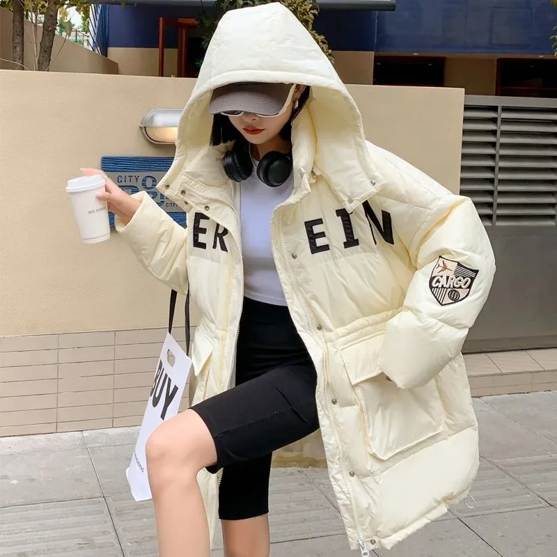 Рисунок 6 - Новинка 2024, женское пуховое пальто из хлопка