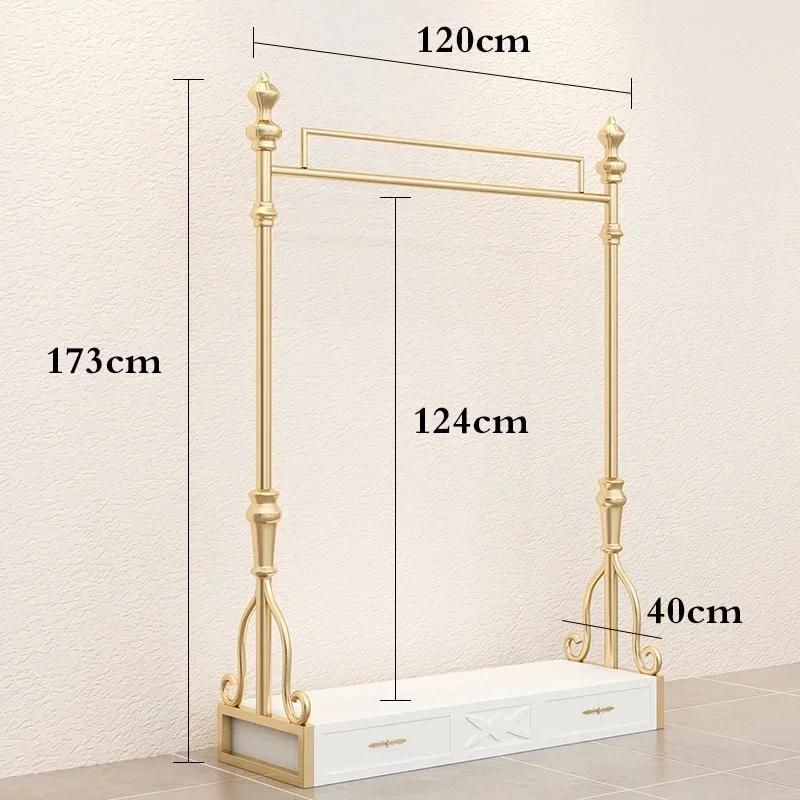 Jewelry Tender Coat Rack Wardrobes Hanger Simple Living Room Storage Clothes Rack Stores Colgador De Ropa Trendy Furnitures