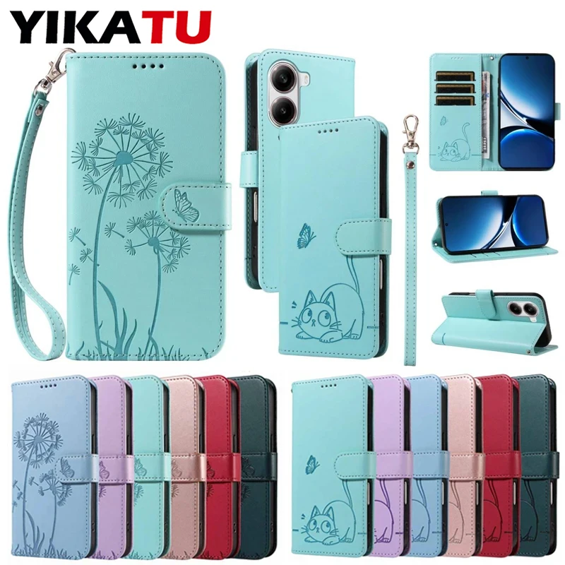 YIKATU Flip Leather Wallet Phone Case