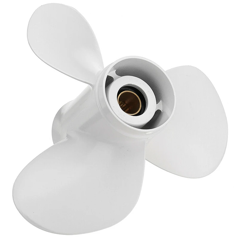 

Boat Outboard Propeller for Yamaha 25-60HP 11 1/4 x 14 Marine Propeller 13 Spline Tooth 663-45958-01-EL