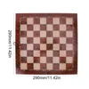 Free Shipping 29x29cm 3 in 1 Chess Chekers Backgammon Developing Strategic Thinking Foldable Chess Board Best Gifts Family Games 6