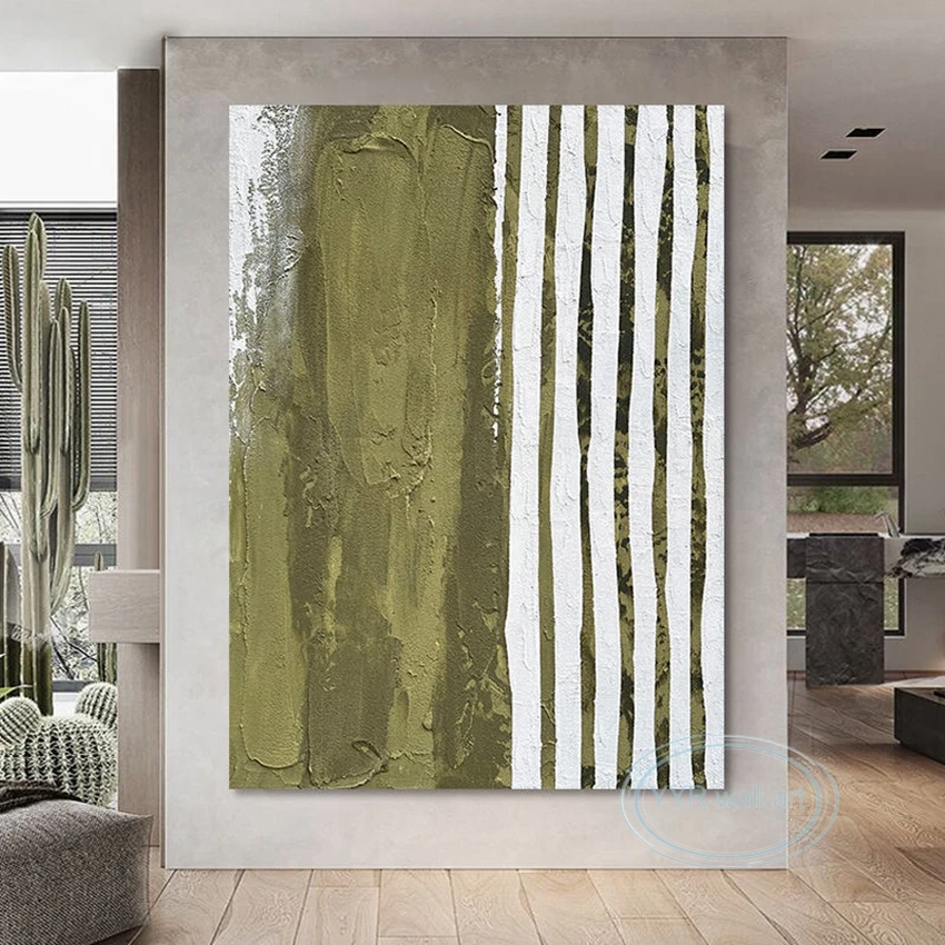 

Abstract Canvas Art Mural Modern Handmade Oil Painting Wall Poster Living Room Bedroom Porch Restaurant Large Hanging Picture