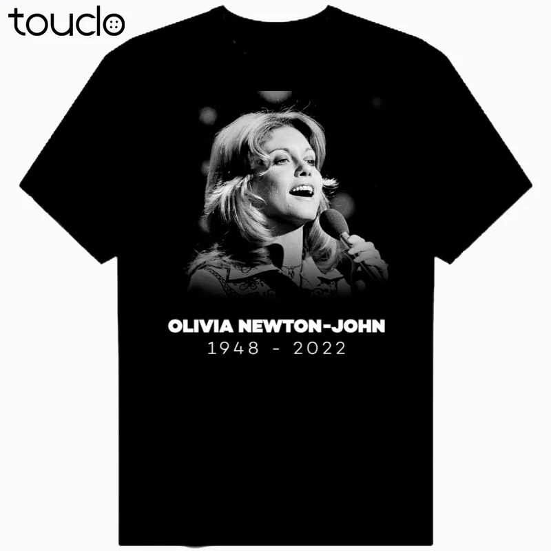 

Olivia Newton-John Thank You T-Shirt Cotton Tee Xs-5Xl Custom Gift Short Sleeve Funny Tee Shirts Creative Funny Tee