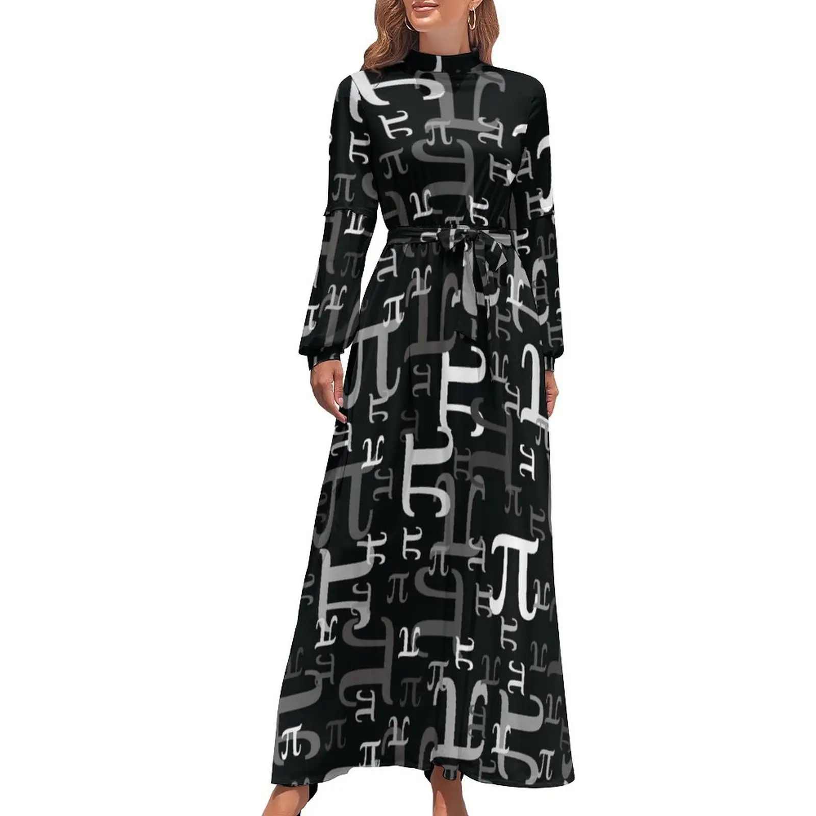 thumbnail image 1 of Piezas de Pi (oscuro) Vestido largo Vestido de fiesta Vestido estilo coreano Elegante Invitada Boda Fiesta elegante para mujer 2024, 1 of 5