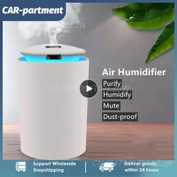 Air Humidifier Essential Oil Diffuser For Children Kid Women Home Car USB Fogger Mist Maker With LED Night Lamp Portalble