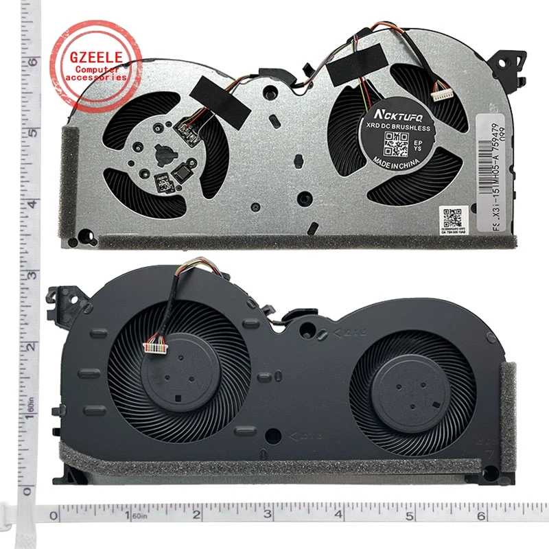 Новый охлаждающий вентилятор для ноутбука Lenovo IdeaPad Gaming 3i 15IMH05 3-15ARH05