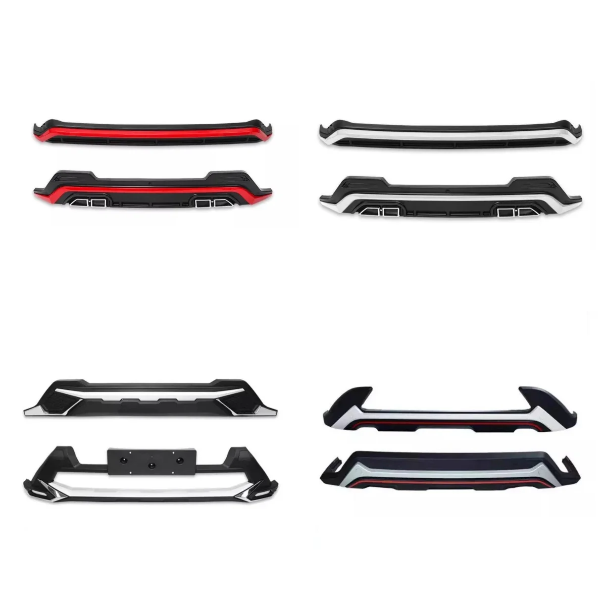 

Для Toyota модифицированный Highlander Передняя Задняя губная Лопата в сборе автомобильные аксессуары