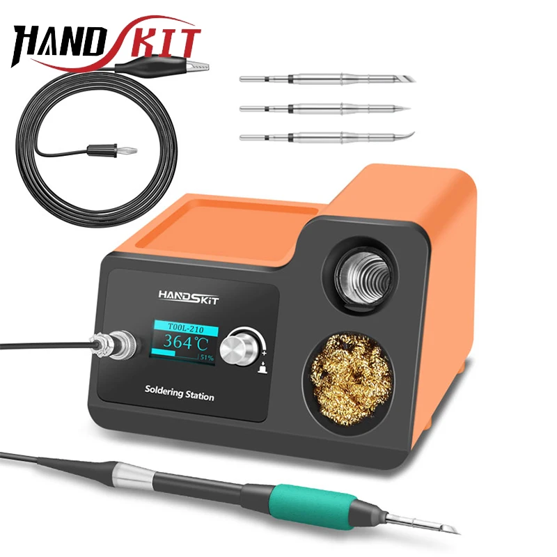 T115 Soldering Station OLED Digital Adjustment Auto Sleep 1s-6s Quick Heating JBC 245 Micro Electronic Repair Welding Tools 200w electric soldering iron digital temp adjustment automatic sleep internal thermal ceramic heating electronic welding tools