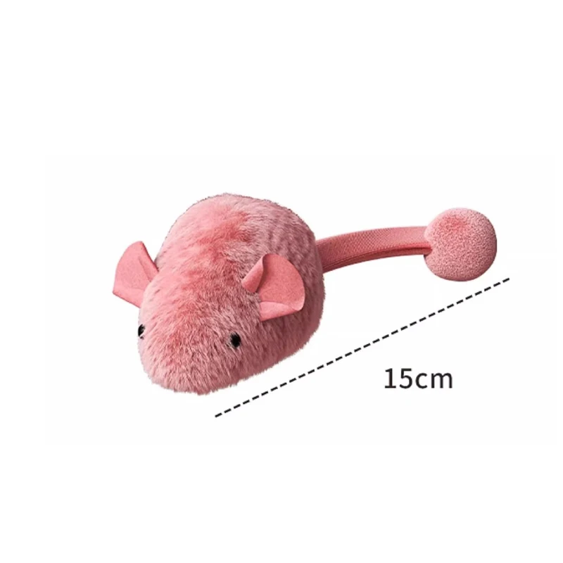 Interactive Plush Mouse Toy 6