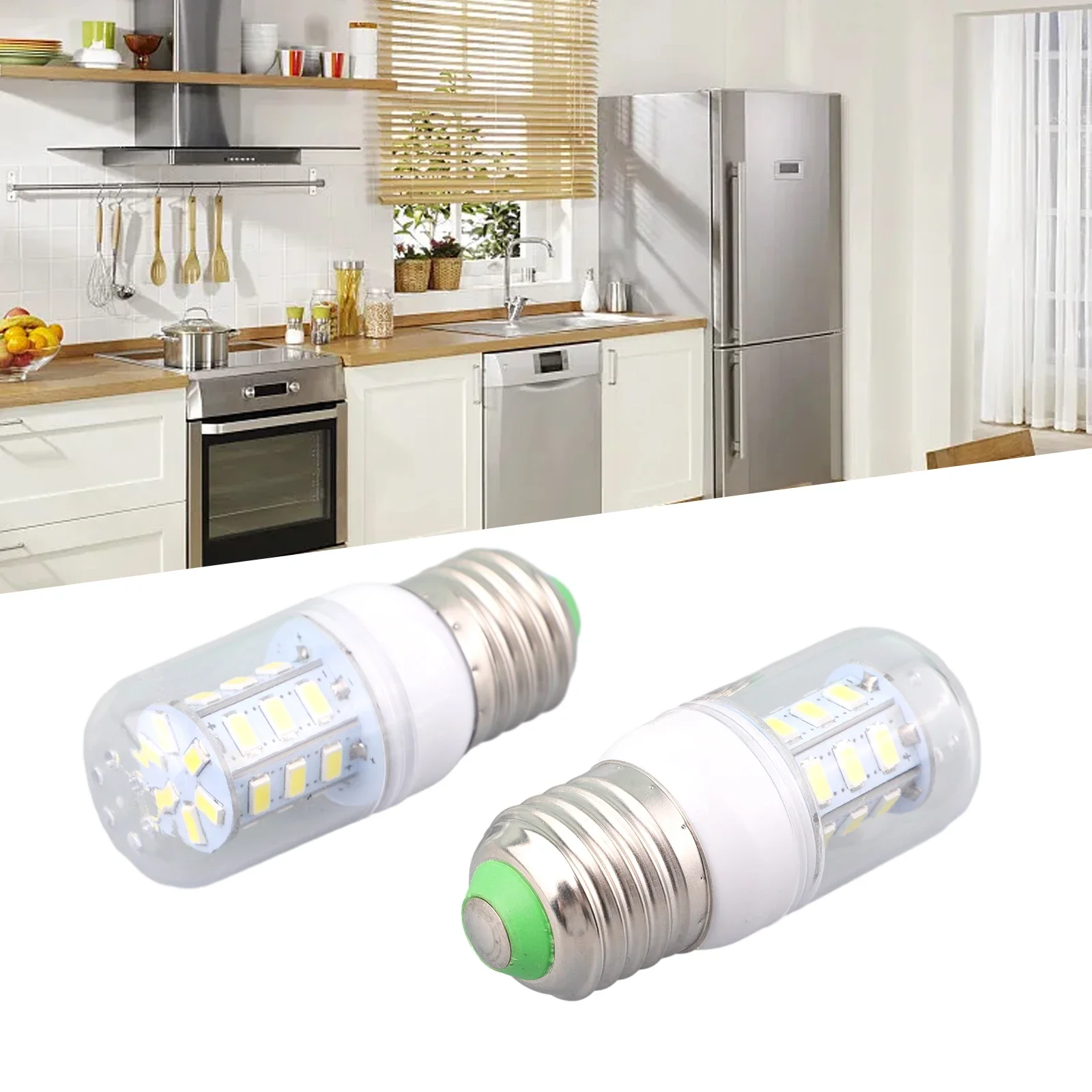 2PCS E27 LED Light Bulbs Refrigerator Bulbs Replaces PS12364857 LED Lamp Chandelier Candle Light for Home Decor Accessory led light bulb,decorative lights