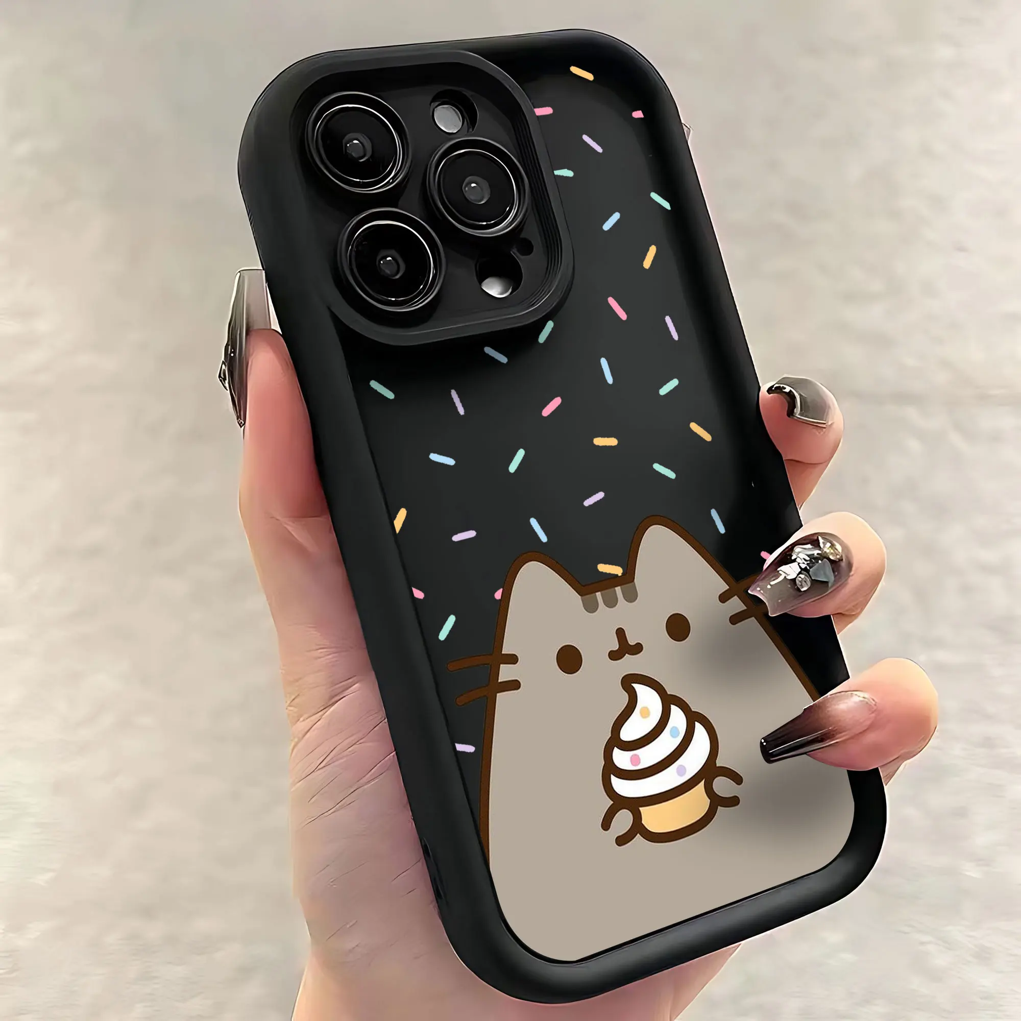 P-Pusheens Cat Soft TPU Phone Case