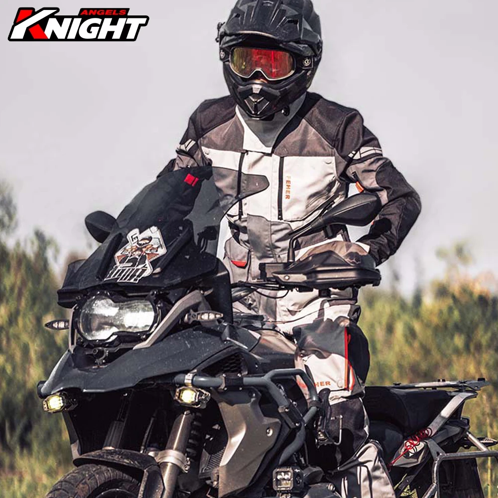 오토바이 재킷 남자 라이딩 랠리 슈트 야간 반사 디자인 방수 모토크로스 오토바이 라이딩 재킷 올 시즌