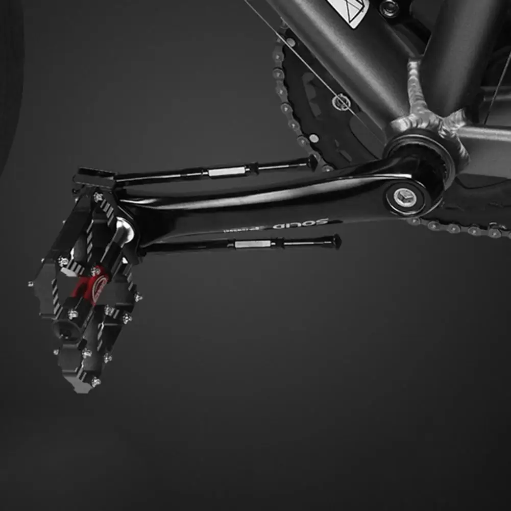 Bicycle Kickstand Bicycle Pedal Support Adjustable Crank Foot Holder